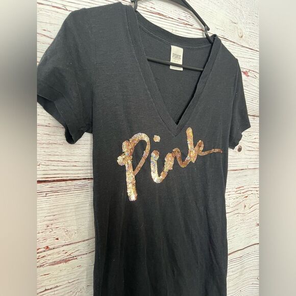 Victoria’s Secret Black Tee - Picture 3 of 5